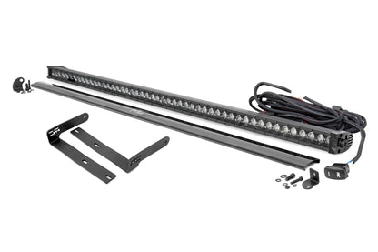 Rough Country 98009 LED BlackSingle Row DRL Light Bar Kit | 50 Inch | Kubota RTV-X1120