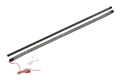Rough Country 70847 LED Light Kit | Hood Bulge | 40" White/Amber Strip | Toyota Tundra (14-21)