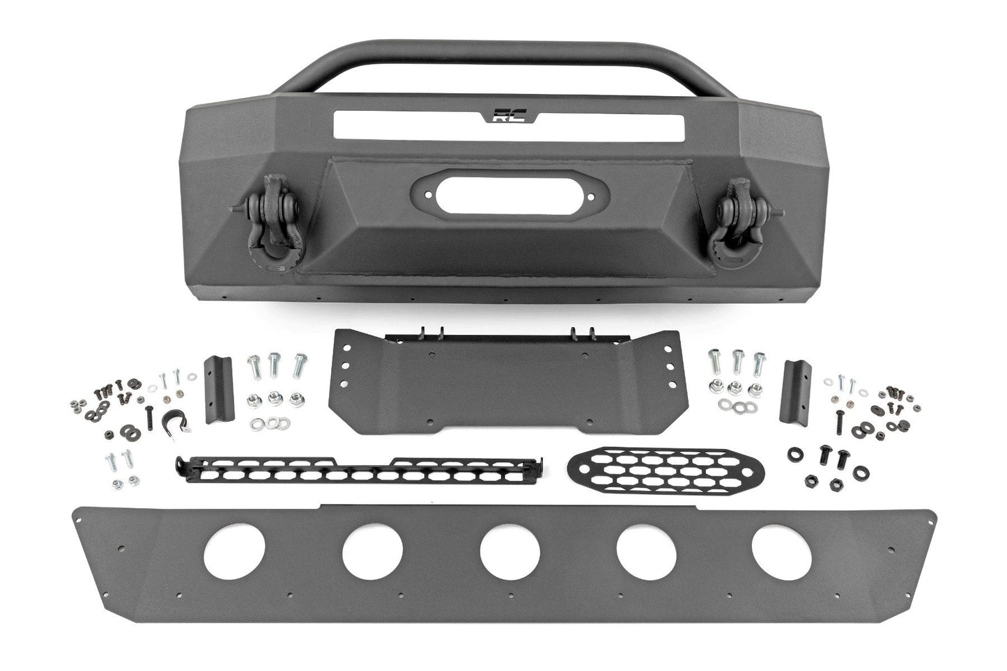 Rough Country 10743A Front Bumper | Hybrid | Toyota 4Runner 2WD/4WD (2014-2024)