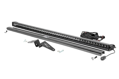 Rough Country 93125 LED Light Kit | Rear Mount | 50" Black Pair | Polaris Ranger XP 1000
