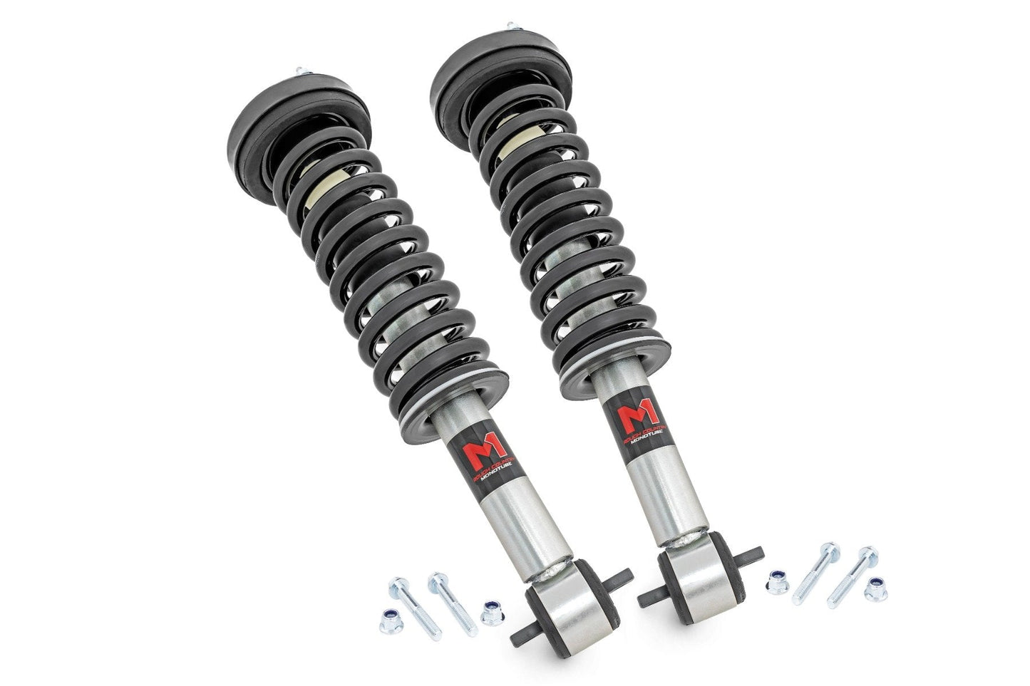 Rough Country 502068 M1 Adjustable Leveling Struts | 0-2" | Ford F-150 4WD (2014-2025)