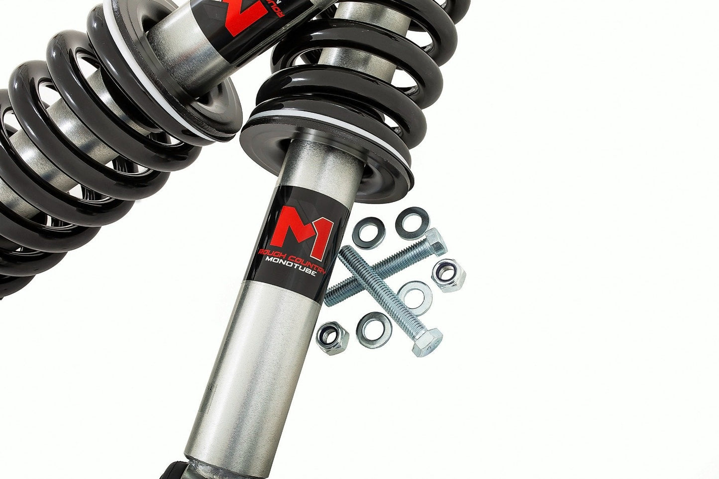 Rough Country 502068 M1 Adjustable Leveling Struts | 0-2" | Ford F-150 4WD (2014-2025)
