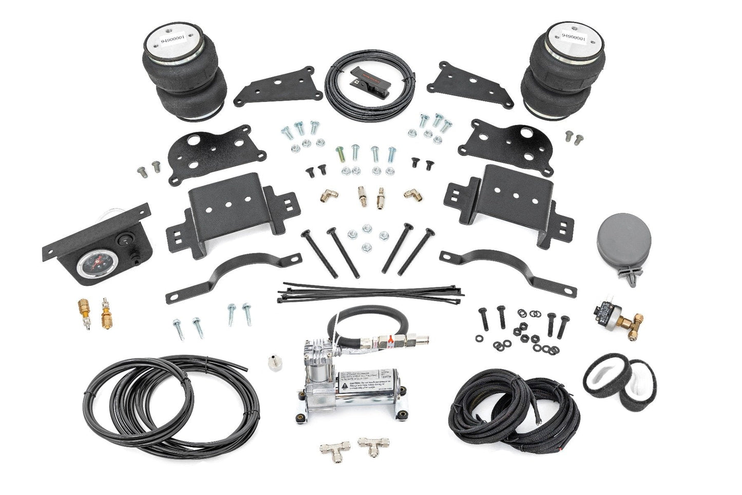 Rough Country 10029C Air Spring Kit w/compressor | Ram 2500 4WD (2014-2025)