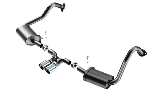 2017-2024 Porsche 718 Cayman/ 718 Boxster Cat-Back Exhaust System S-Type