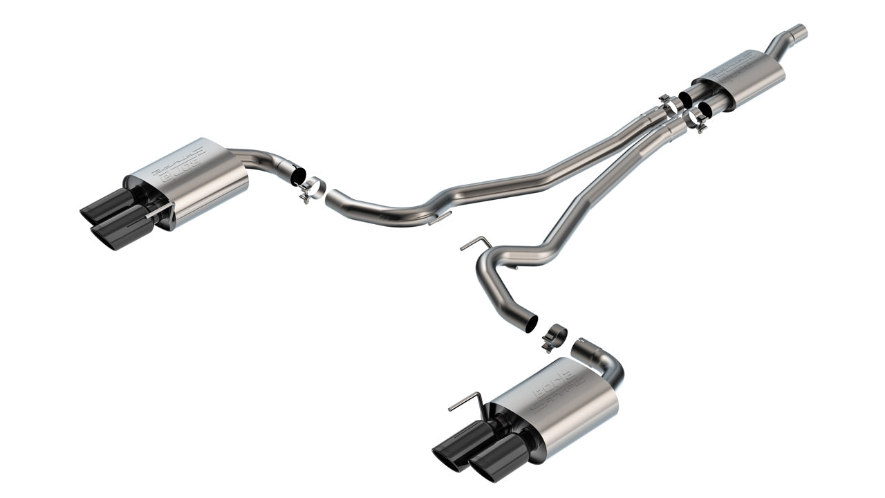 2024-2025 Ford Mustang EcoBoost Cat-Back Exhaust System S-Type Part # 140981BC