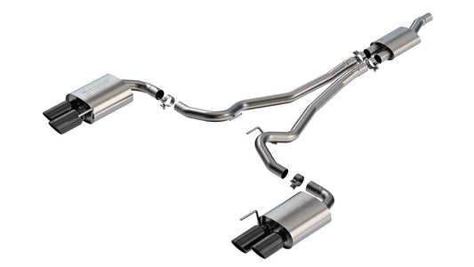 2024-2025 Ford Mustang EcoBoost Cat-Back Exhaust System S-Type Part # 140981BC