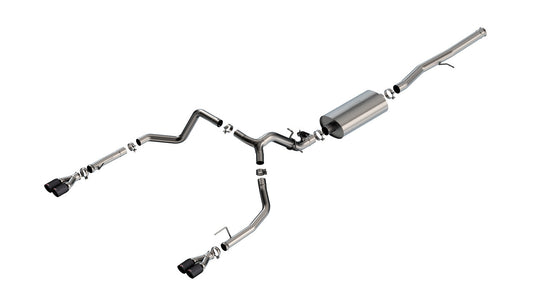 2025-2025 Chevrolet Silverado 1500/ GMC Sierra 1500 Cat-Back Exhaust System Touring Part # 140991CFBA