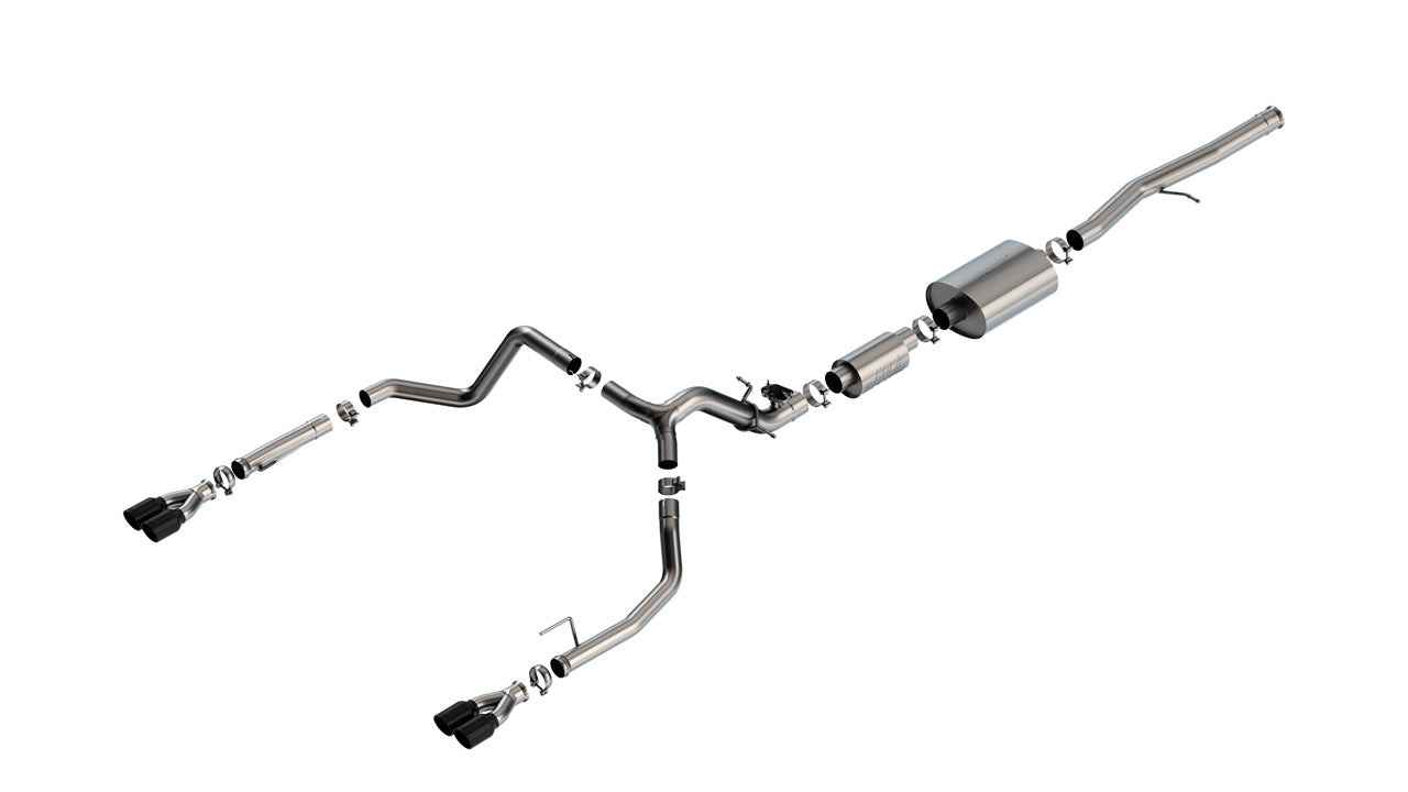 2025-2025 Chevrolet Silverado 1500/ GMC Sierra 1500 Cat-Back Exhaust System S-Type Part # 140994BC