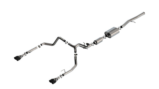 2025-2025 Chevrolet Silverado 1500/ GMC Sierra 1500 Cat-Back Exhaust System S-Type Part # 140994BC