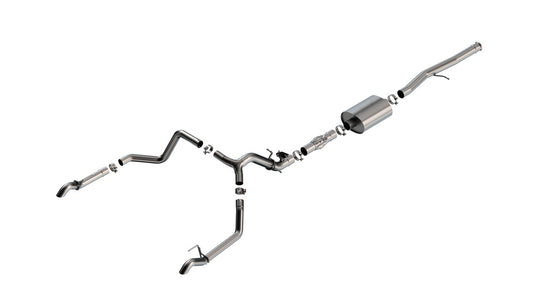 2024-2025 Chevrolet Silverado 1500 ZR2/ 2024-2025 GMC Sierra 1500 AT4X Cat-Back Exhaust System ATAK