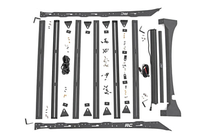 Rough Country 51021 Roof Rack | FR 40 Inch Single Row BLK LED | Ford F-150 2WD/4WD (2015-2018)