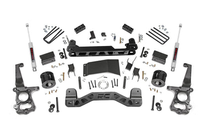 Rough Country 55530 4 Inch Lift Kit | Ford F-150 4WD (2015-2020)