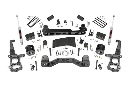 Rough Country 55530 4 Inch Lift Kit | Ford F-150 4WD (2015-2020)