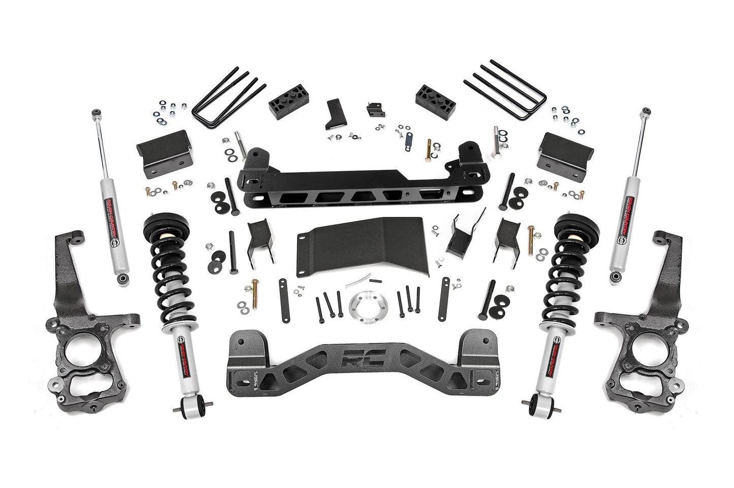 Rough Country 55531 4 Inch Lift Kit | N3 Struts | Ford F-150 4WD (2015-2020)