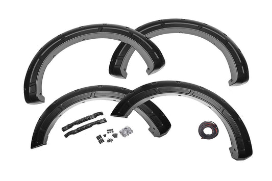 Rough Country A-F11811-E7 Fender Flares | Defender | E7 Velocity Blue | Ford F-150 2WD/4WD (2015-2020)