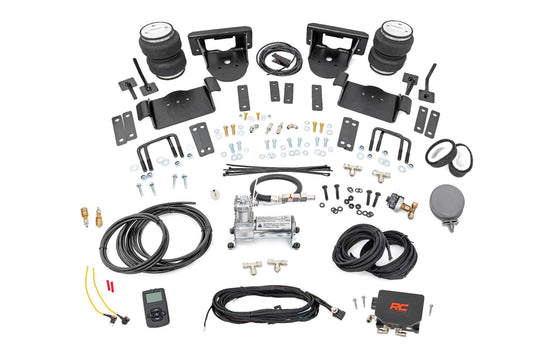 Rough Country 10017WC Air Spring Kit w/compressor | Wireless Controller | 0-6" Lifts | Ford F-150 (15-20)