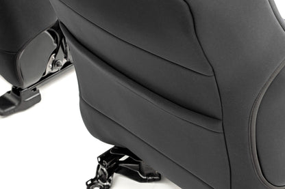 Rough Country 91057 Seat Covers | FR & RR | Crew Cab | Toyota Tacoma 2WD/4WD (2005-2015)