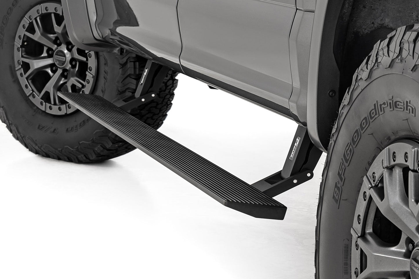 Rough Country PSR71520 Power Running Boards | Dual Electric Motor | Crew Cab | Ford F-150/Lightning/F-250/F-350/Raptor (15-26)