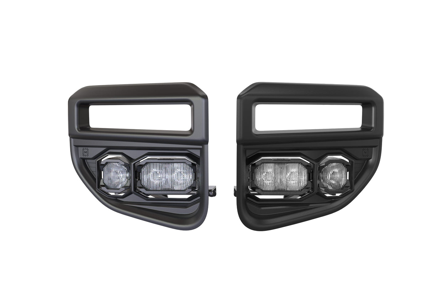 Banger Fog Brackets: 20-22 Super Duty OE LED (Set)