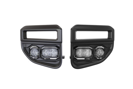 Banger Fog Brackets: 20-22 Super Duty OE LED (Set)