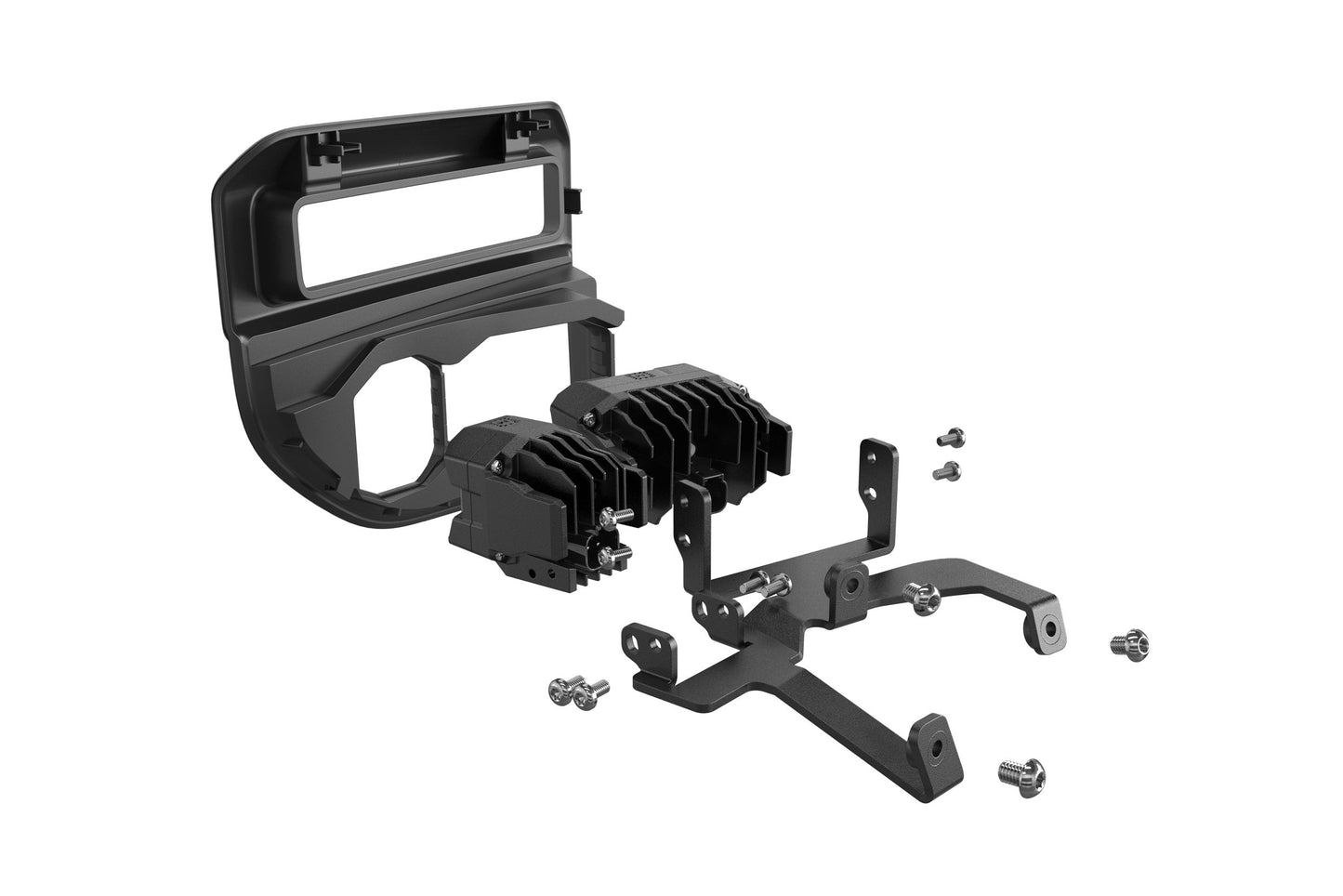 Banger Fog Brackets: 20-22 Super Duty OE LED (Set)