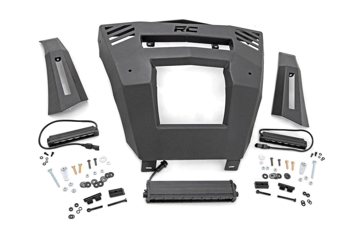 Rough Country 97069 LED Light | Bumper Mount | 12" and 6" Pair Combo | Can-Am Defender HD 8/HD 9/HD 10