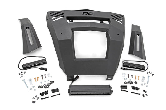Rough Country 97069 LED Light | Bumper Mount | 12" and 6" Pair Combo | Can-Am Defender HD 8/HD 9/HD 10
