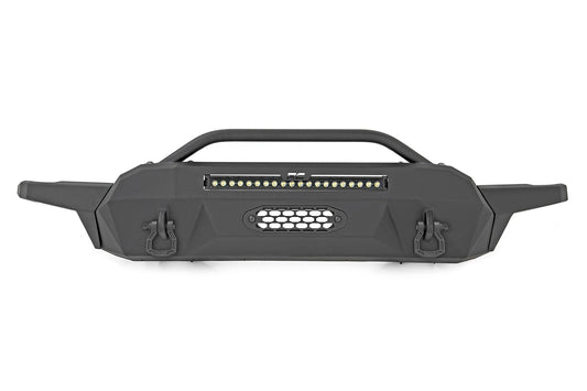 Rough Country 10719 Front Bumper |High Clearance | Hybrid | 20" Blk LED | Toyota Tacoma (16-23)