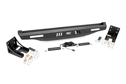 Rough Country 93059 Bumper | Rear | 6" Black Slimline LED Pair | Multiple Makes & Models (Can-Am/Polaris)