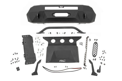 Rough Country 10712 Front Bumper | Hybrid | Toyota Tacoma 2WD/4WD (2016-2023)