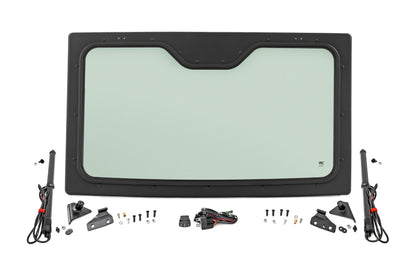 Rough Country 98418213 Electric Tilt Windshield | Glass | Can-Am Defender HD 8/HD 9/HD 10