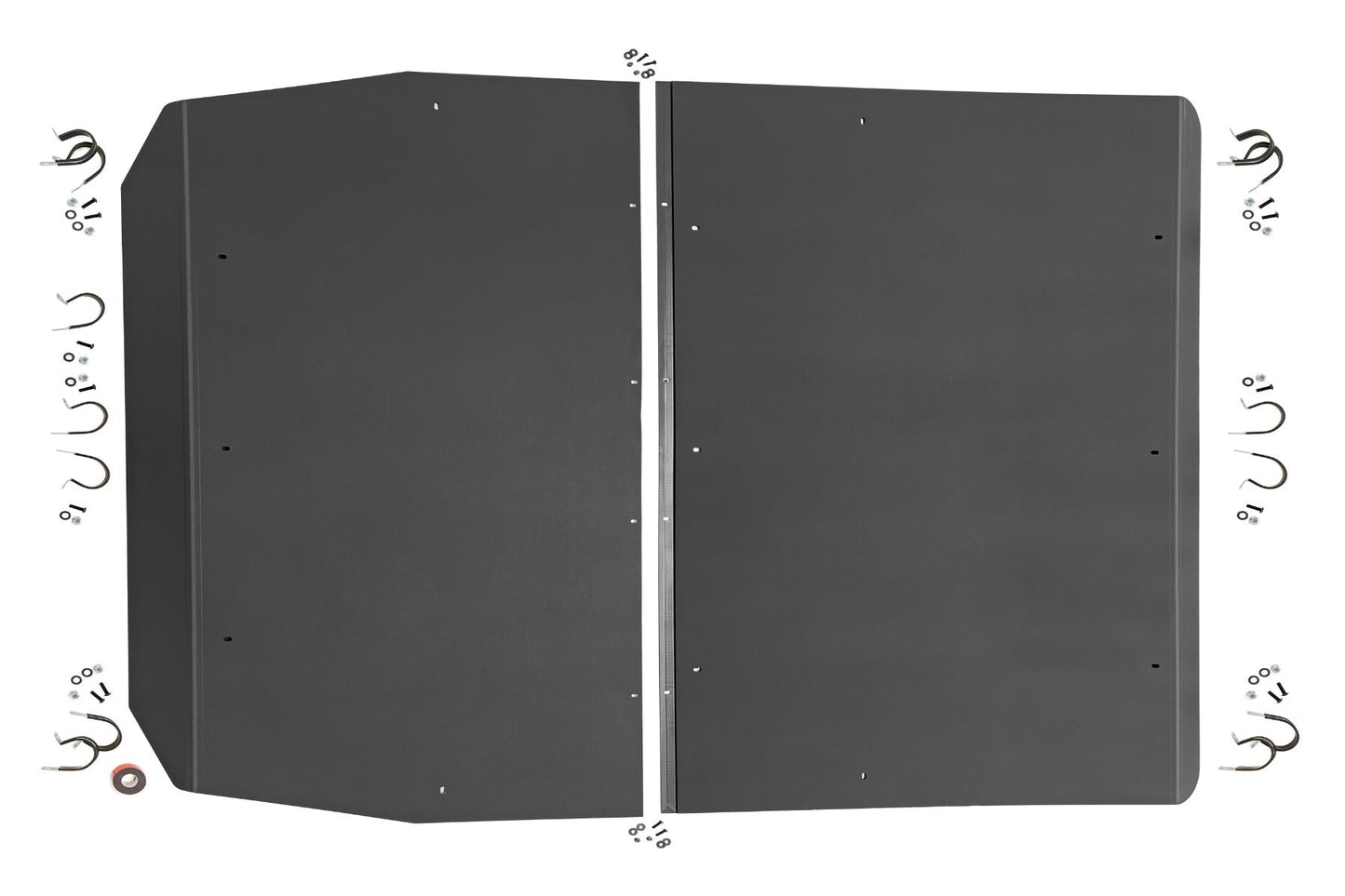 Rough Country 92077 UTV Roof | HDPE | Honda Pioneer 1000