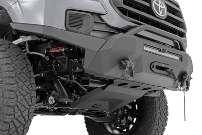 Rough Country 10728 Front Bumper | Hybrid | 20" Blk LED | 95000S | Toyota Tacoma 2WD/4WD (16-23)