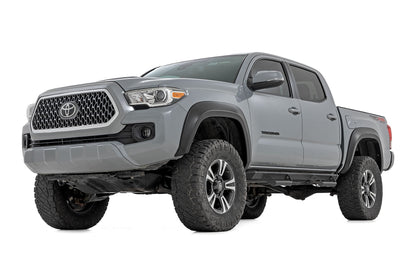 Rough Country S-T11621-1J9 Fender Flares | Sport | 1J9 Celestial Silver Metallic | Toyota Tacoma (16-23)