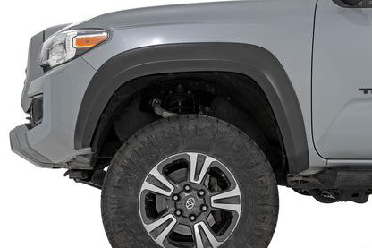 Rough Country S-T11621-1G3 Fender Flares | Sport | 1G3 Magnetic Grey | Toyota Tacoma 2WD/4WD (2016-2023)