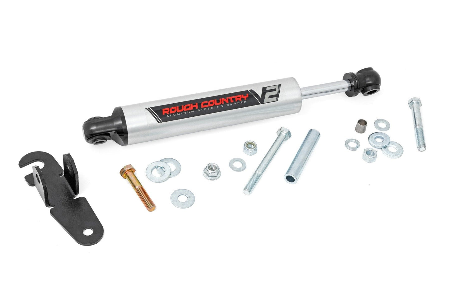 Rough Country 8730170 V2 Steering Stabilizer | Chevy/GMC 2500HD/3500HD (16-25)