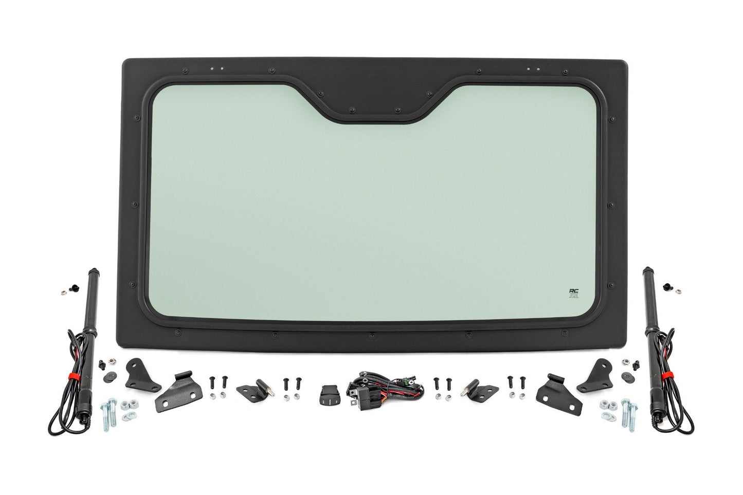 Rough Country 98417221 Electric Tilt Windshield | Glass | Formed Frame | Polaris Ranger XP 1000