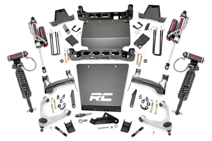Rough Country 11650 7 Inch Stamped Steel LCA Lift Kit | Forged UCA | Bracket | Vertex | Chevy/GMC 1500 (16-18)