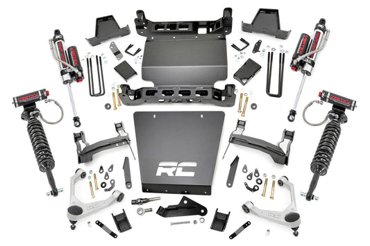 Rough Country 11650 7 Inch Stamped Steel LCA Lift Kit | Forged UCA | Bracket | Vertex | Chevy/GMC 1500 (16-18)