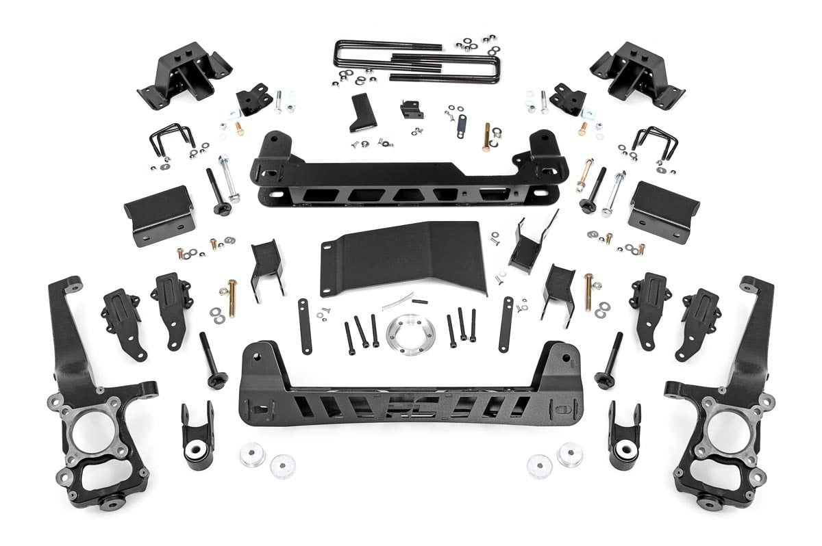 Rough Country 51930 4.5 Inch Lift Kit | Ford Raptor 4WD (2017-2018)