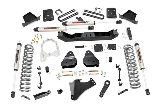 Rough Country 50670 4.5 Inch Lift Kit | V2 Shocks | Ford F-250/F-350 Super Duty 4WD (2017-2022)