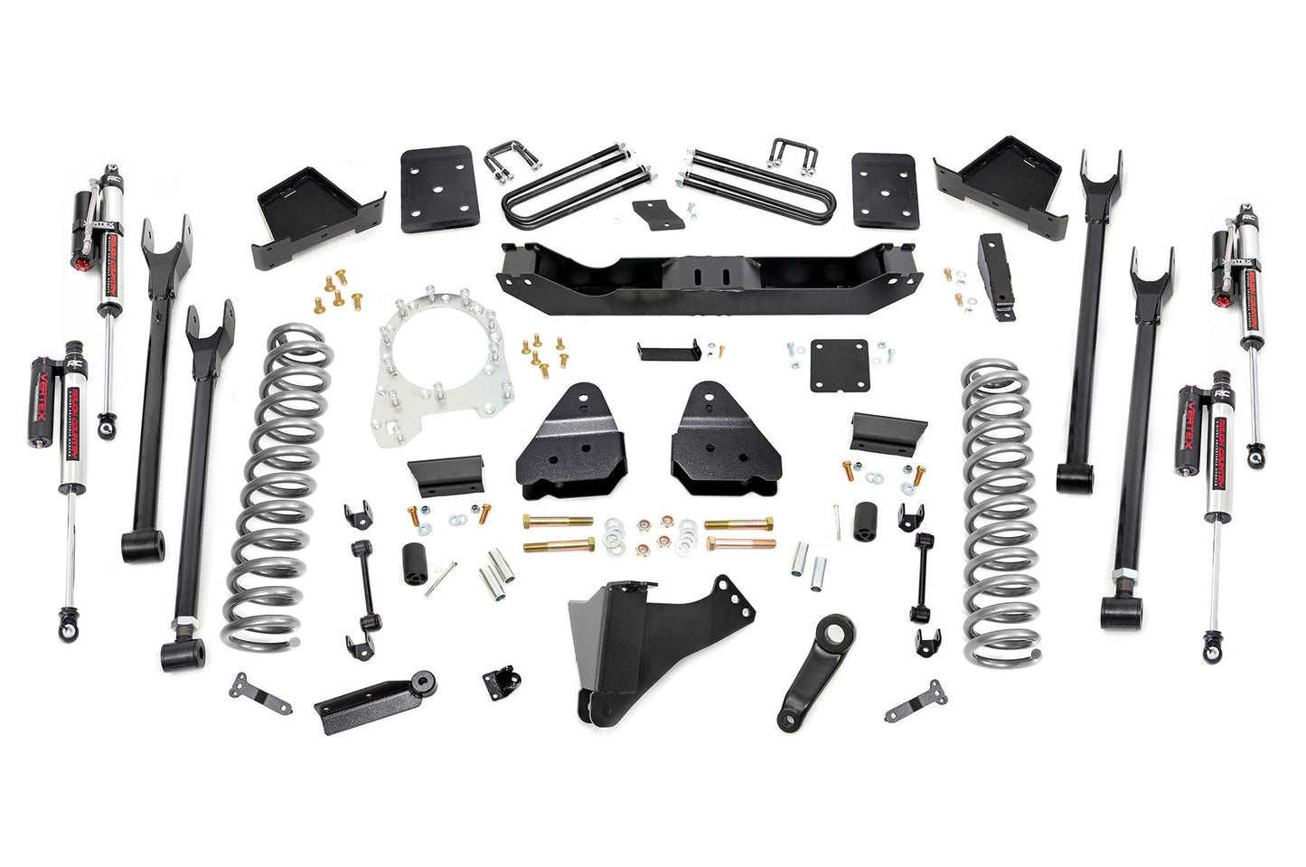 Rough Country 56050 6 Inch Lift Kit | 4-Link | OVLD | Vertex | Ford F-250/F-350 Super Duty (17-22)