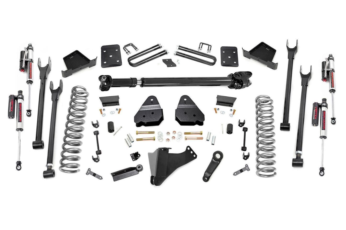 Rough Country 50851 6 Inch Lift Kit | Diesel | 4 Link | D/S | Vertex | Ford F-250/F-350 Super Duty (17-22)