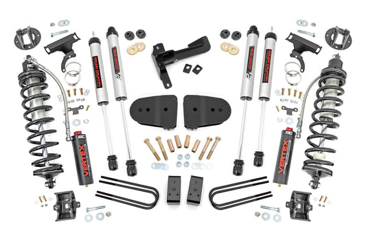 Rough Country 43658 3 Inch Coilover Conversion Lift Kit | Gas | Ford F-250 Super Duty 4WD (23-25)