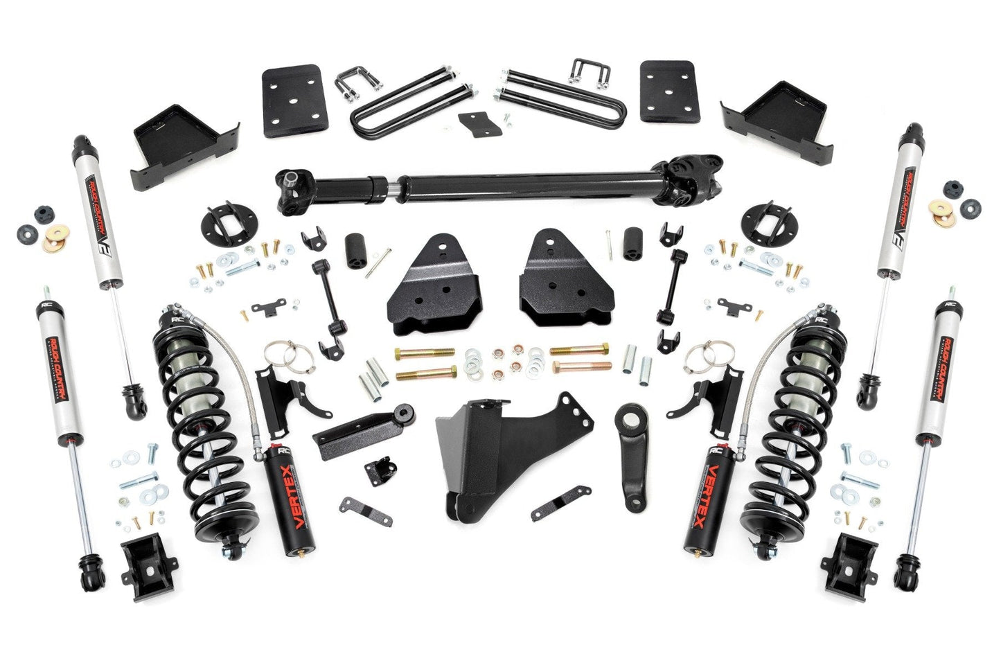 Rough Country 55058 4.5 Inch Lift Kit  |  D/S  |  C/O V2 | Ford F-250/F-350 Super Duty 4WD (17-22)