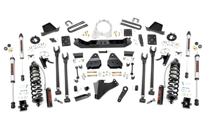 Rough Country 52656 6 Inch Lift Kit | 4-Link | No OVLD | C/O V2 | Ford F-250/F-350 Super Duty (17-22)