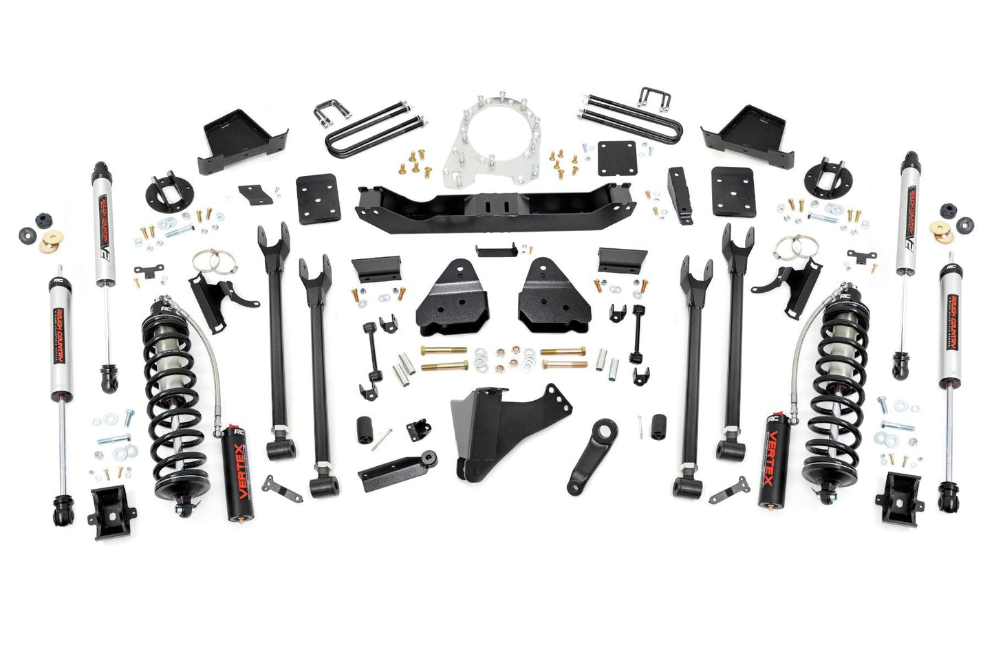 Rough Country 50856 6 Inch Lift Kit | Diesel | 4 Link | OVLD | Ford F-250/F-350 Super Duty (17-22)