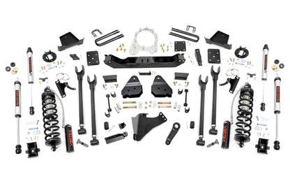 Rough Country 50856 6 Inch Lift Kit | Diesel | 4 Link | OVLD | Ford F-250/F-350 Super Duty (17-22)