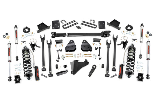 Rough Country 50758 6 Inch Lift Kit  |  Diesel  |  4-Link  |  FR D/S  | C/O V2 | Ford F-250/F-350 Super Duty (17-22)