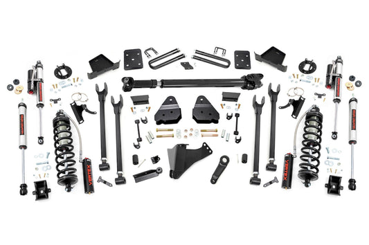 Rough Country 52659 6 Inch Lift Kit  |  4-Link  |  No OVLD  |  D/S  |  C/O Vertex | Ford F-250/F-350 Super Duty (17-22)